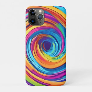 Funda Para iPhone 11 Pro Psicodélico giro de los cascos arcoiris