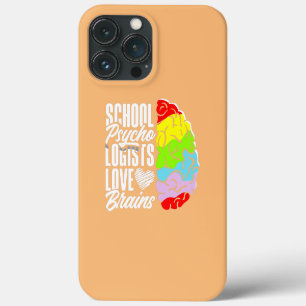 Funda Para iPhone 13 Pro Max Psicólogo Escolar Agradecimiento Maestro Amor