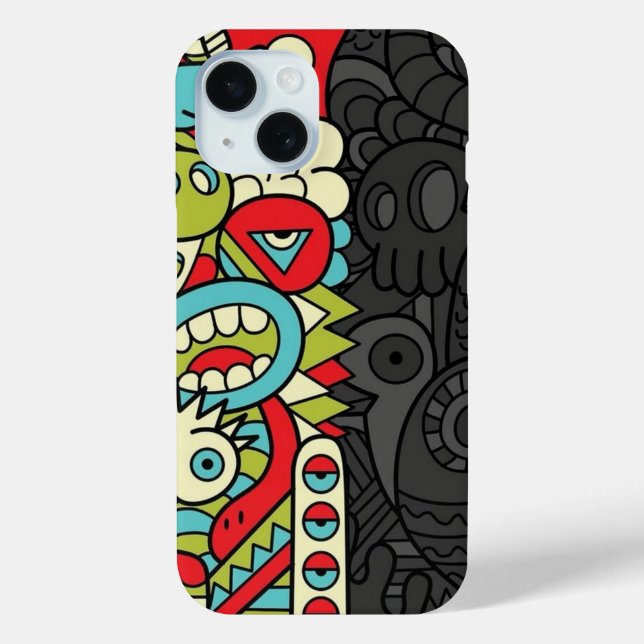 Funda De Case-Mate Para iPhone Psychedelic Patterns (Reverso )