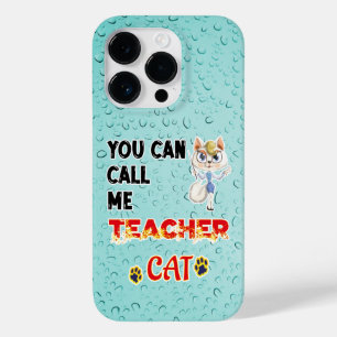 Funda Para iPhone 14 Pro De Case-Mate Puedes Llamarme Gato Docente