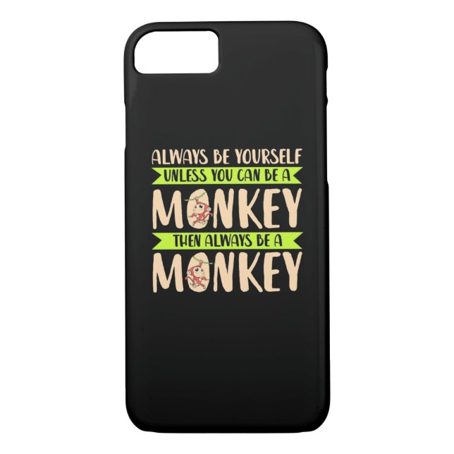 Funda De Case-Mate Para iPhone Puedes Ser Un Mono (Reverso)