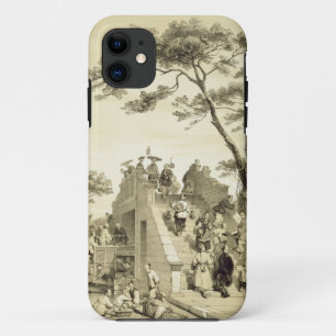 Funda Para iPhone 11 Puente cerca de Canton, placa 30 de 'Esbozos de Ch