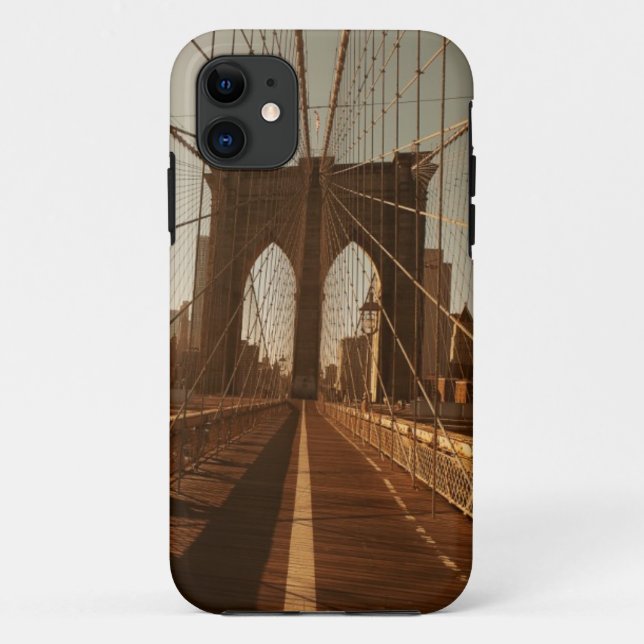Funda De Case-Mate Para iPhone Puente de Brooklyn (Reverso)