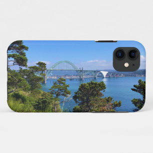 Funda Para iPhone 11 Puente de la Bahía Yaquina, Newport, Oregón
