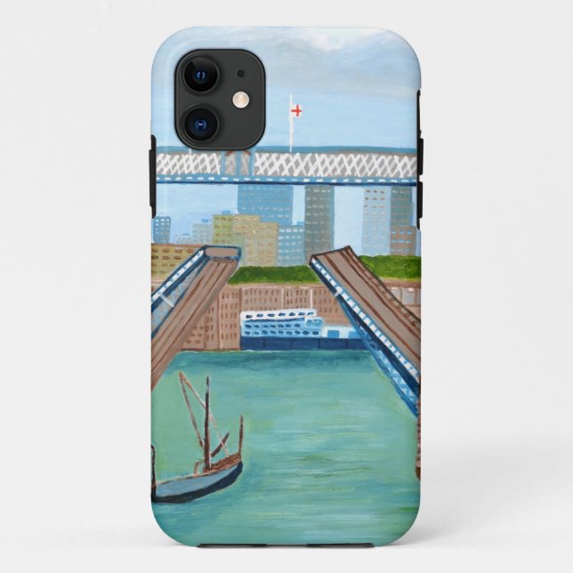 Funda De Case-Mate Para iPhone Puente de Londres (Reverso)