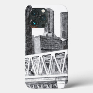 Funda Para iPhone 13 Pro Puente de metro