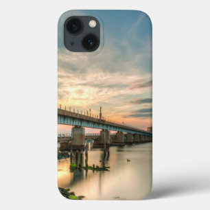 Funda Para iPhone 13 Puente del tren de Rockaway