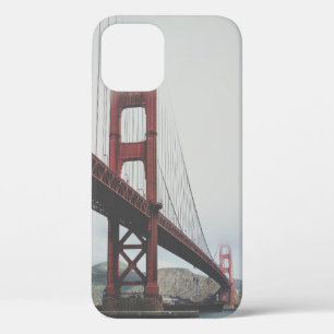 FUNDA PARA iPhone 12 PUENTE GOLDEN GATE BAJO CIELO AZUL A LA HORA DEL D