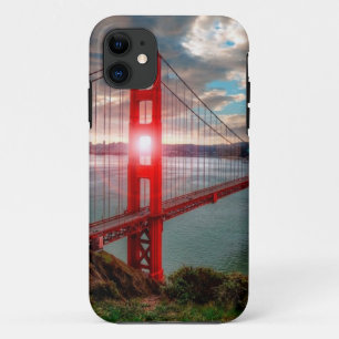 title_seo2 Puente Golden Gate con Sun que brilla a través