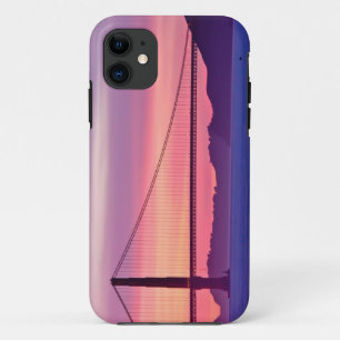 Funda Para iPhone 11 Puente Golden Gate en la puesta del sol
