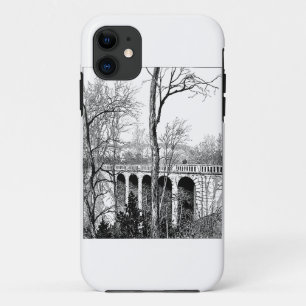 Funda Para iPhone 11 puente paisaje bosque