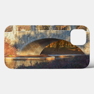 Funda Para iPhone 13 Puente pintado al atardecer por Shirley Taylor