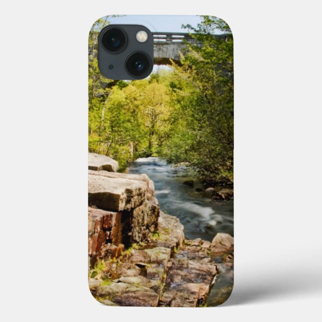 Funda De Case-Mate Para iPhone Puente sobre el río (Reverso)
