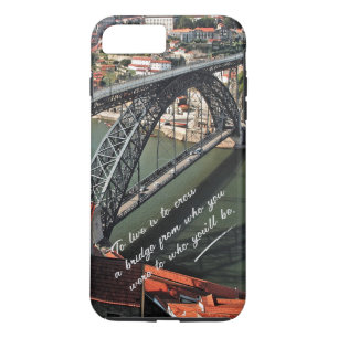 Funda Para iPhone 8 Plus/7 Plus Puente sobre el río Douro, Porto, Portugal