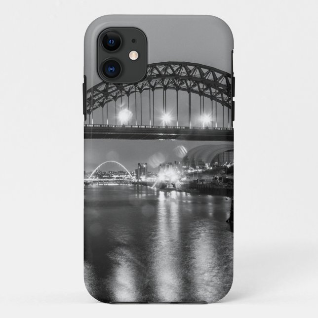 Funda De Case-Mate Para iPhone Puente Tyne de noche (Reverso)
