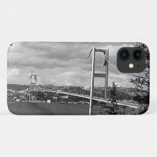 Funda Para iPhone 11 Puente vintage Turquía Estambul Bósforo