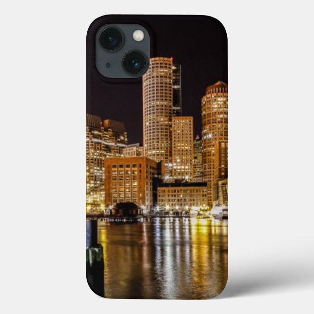 Funda De Case-Mate Para iPhone Puerto de Boston (Reverso)