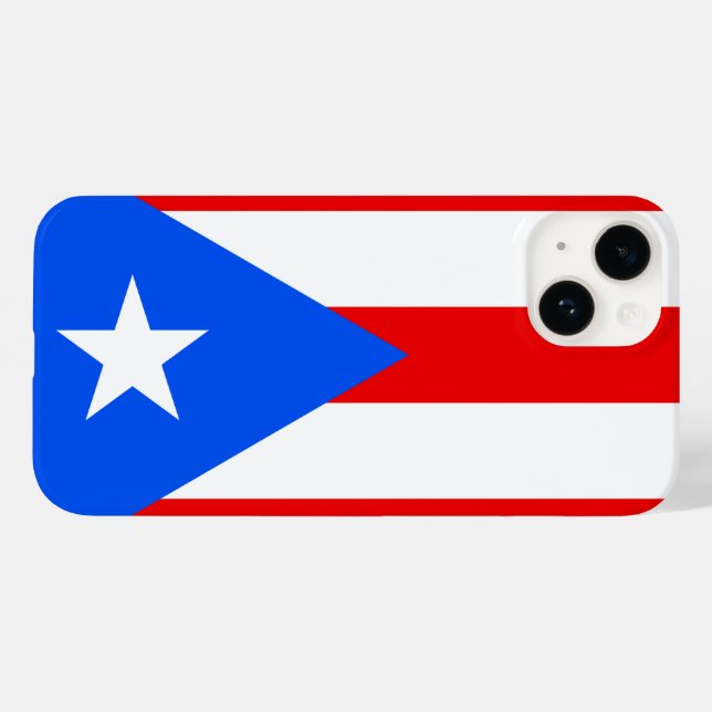 Funda De Case-Mate Para iPhone Puerto Rico (Reverso  (Horizontal))