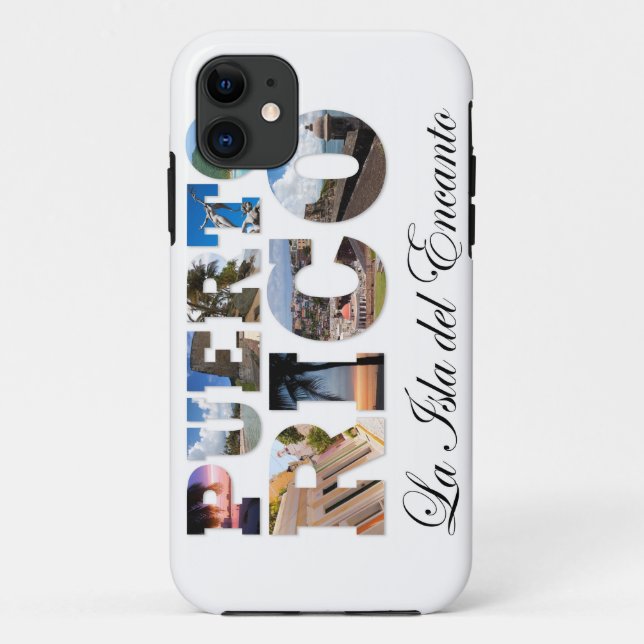 Funda De Case-Mate Para iPhone Puerto Rico La Isla Del Encanto (Reverso)