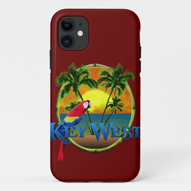 Funda De Case-Mate Para iPhone Puesta del sol de Key West (Reverso)