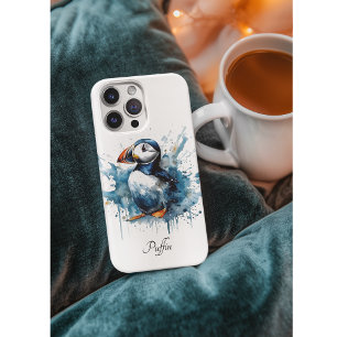 Funda Para iPhone 11 Puffin Splash, personalizado