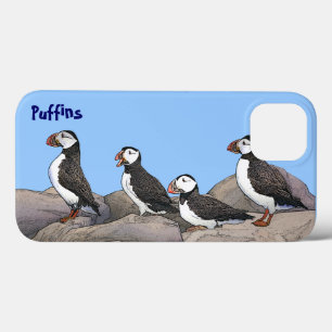 Funda Para iPhone 13 Puffins atlánticos