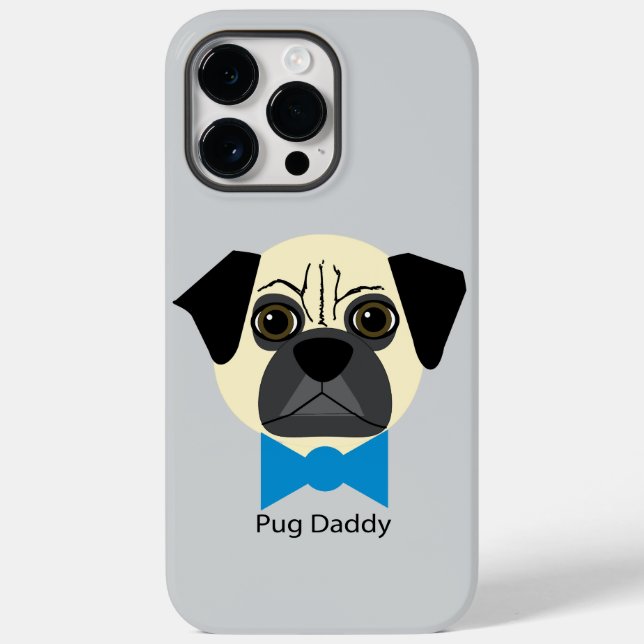 Funda De Case-Mate Para iPhone Pug Daddy (Reverso )