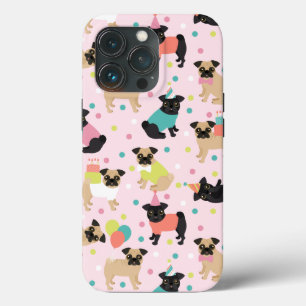 Funda Para iPhone 13 Pro Pug Fiesta