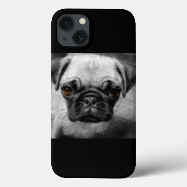 Funda De Case-Mate Para iPhone Pug Pup (Reverso)