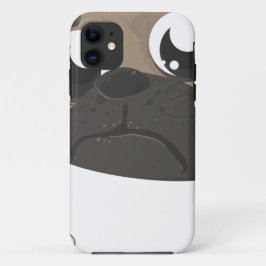 Funda Para iPhone 11 Pug y café