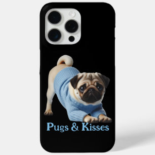 Funda Para iPhone 15 Pro Max Pugs & Kisses