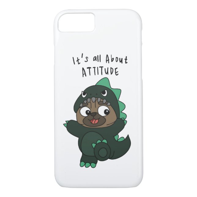 Funda De Case-Mate Para iPhone Pugzilla (Reverso)