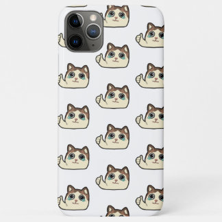 Funda Para iPhone 11 Pro Max pulgar hacia arriba gato llorando