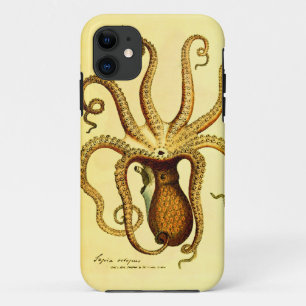 Funda Para iPhone 11 Pulp Octopus No. 46   Dark Academia Resistente 