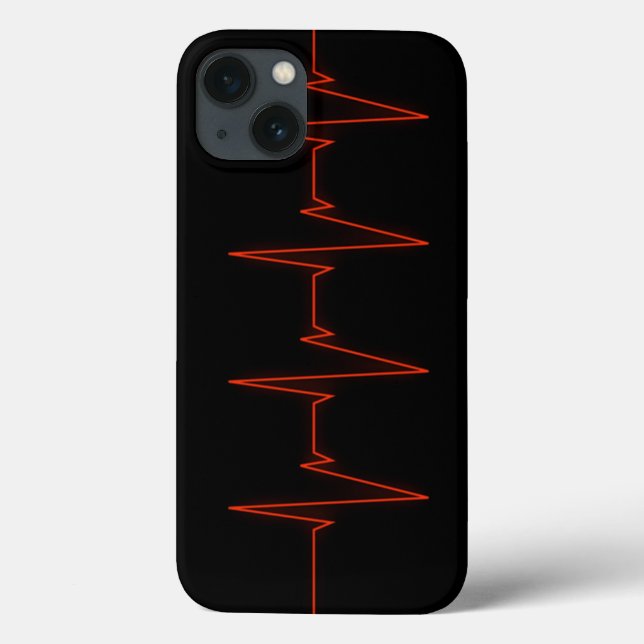 Funda De Case-Mate Para iPhone Pulso de frecuencia cardíaca (Reverso)
