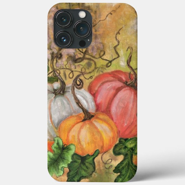 Funda De Case-Mate Para iPhone Pumpkins - Painting - Halloween (Reverso )