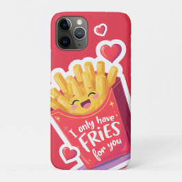 Funda Para iPhone 11 Pro Pun de patatas fritas francesas lindas de San Vale
