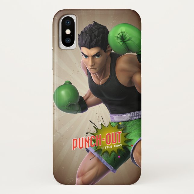 Funda De Case-Mate Para iPhone Punch Out (Deporte de Boxeo) | (Reverso)