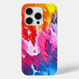 Funda Para iPhone 15 Pro Punchy Pink Medley