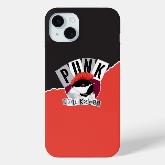 Funda De Case-Mate Para iPhone Punk Chickadee (Reverso )