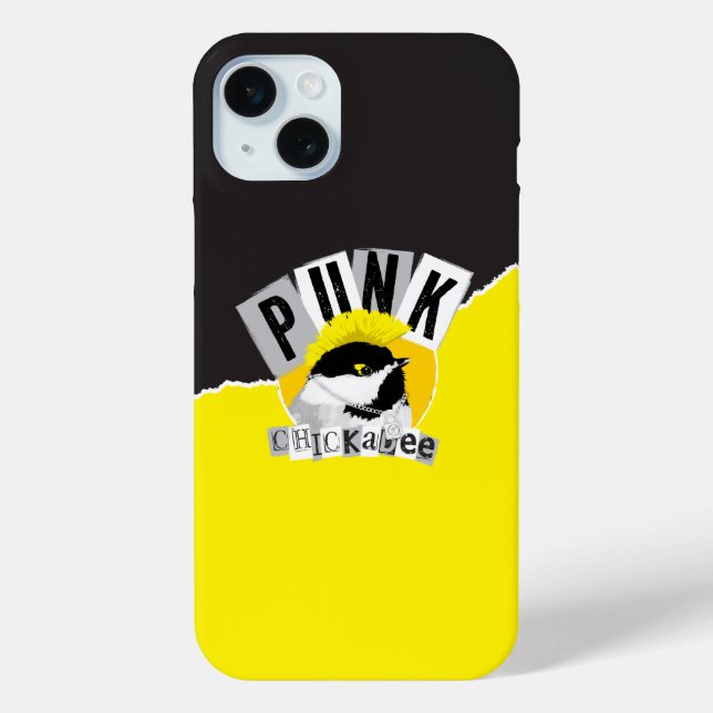 Funda De Case-Mate Para iPhone Punk Chickadee (Reverso )