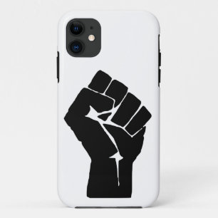 Funda Para iPhone 11 Puño Negro Levantado - Resistencia Protesta