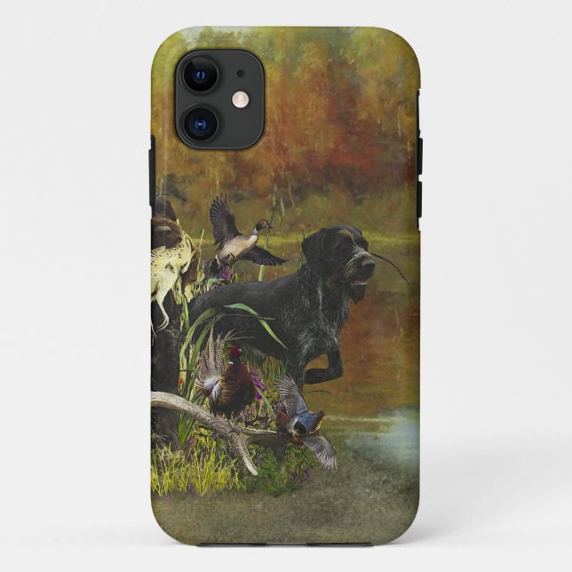 Funda De Case-Mate Para iPhone Puntero inalámbrico alemán (Reverso)