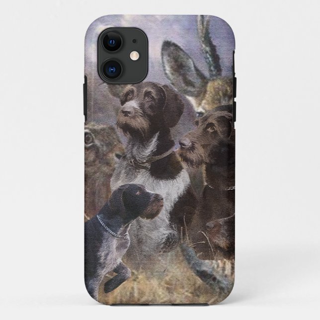 Funda De Case-Mate Para iPhone Puntero inalámbrico alemán (Reverso)