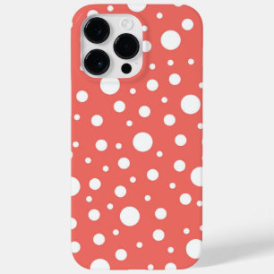 Funda Para iPhone 14 Pro Max De Case-Mate Punto de coral polka