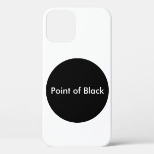 Funda Para iPhone 12 Punto de negro