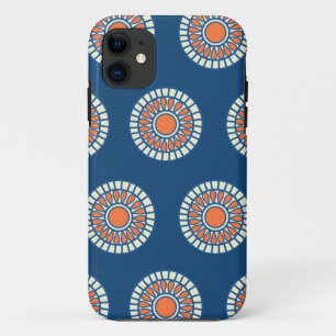 Funda Para iPhone 11 Punto de polka arabesco perrito marca un patrón t