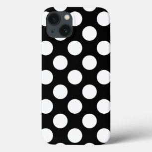 title_seo2 Punto de polka negro y blanco retro
