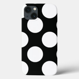 title_seo2 Punto Polka (blanco y negro) Cualquier Personaliza
