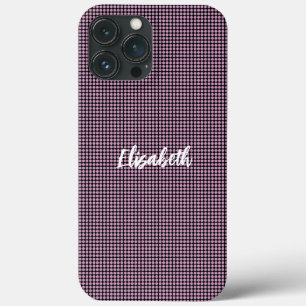 Funda Para iPhone 13 Pro Max Punto rosa y azul personalizado Apenas hay estuche